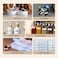 NIIMBOT 6 Roll Set Labels for D110D11D101 Label Maker 3 Rolls 12x40mm3 Rolls 15x50mm Waterproof Labels for Home Office School Organization White