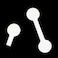 NX Garden 200pcs Blank Jewelry Sticker Price Tags Necklace Ring Jewelry Labels Paper Stickers Round Shape