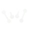 NX Garden 200pcs Blank Jewelry Sticker Price Tags Necklace Ring Jewelry Labels Paper Stickers Round Shape
