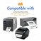 OfficeSmartLabels 3 x 1 Direct Thermal Labels Compatible with Zebra Rollo Desktop Printers and More 1 Core Permanent Adhesive Perforated 1375Roll 5500 Labels in 4 Rolls
