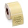 Pelikus Thermal Labels for Packaging Small Business Color Coding Yellow 175 Square