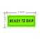 Besttile Ready to Ship Green Fluorescent Shipping Label Stickers for Packing Mailing1x2Inches500Pcs