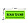 Besttile Ready to Ship Green Fluorescent Shipping Label Stickers for Packing Mailing1x2Inches500Pcs