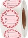 Besttile ROX Received Opened and Expires LabelFood Delivery Label15 Inch Inventory Track Exp Date LabelsTotal 500 Labels Per Roll