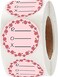 Besttile ROX Received Opened and Expires LabelFood Delivery Label15 Inch Inventory Track Exp Date LabelsTotal 500 Labels Per Roll