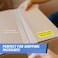 OfficeSmartLabels Signature Required Stickers 4 x 2 inch Yellow Rectangular 300 Labels