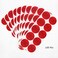 Solitary Walker 100Pcs Tamper Evident Security Labels Diameter 2 inch Rounds Red Complete Transfer Tamper Proof Stickers Safety Torn up Invalid Seals Tape