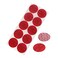 Solitary Walker 100Pcs Tamper Evident Security Labels Diameter 2 inch Rounds Red Complete Transfer Tamper Proof Stickers Safety Torn up Invalid Seals Tape