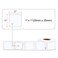 Suminey QR Code Labels Compatible Dymo 30332 1 x 1 Square Multipurpose Labels Compatible with Dymo Labelwriter 450 450 Turbo 4XL Munbyn Zebra Desktop Printers 2 Rolls1500 Lables