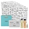 Talented Kitchen Baby Drawer Labels Vinyl Nursery Storage Labels Versatile Nursery Storage Organizer Easy Peel Stick Baby Organizer Stickers XLarge Glossy Vinyl