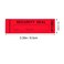 TLK&FBB Tamper Evident Proof Security Warranty Void Total Transfer Seals Stickers High Security Tamper for Reusable Package Serial Numbers120 pcs 1 x 335Inchesred