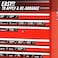 Itera Toolbox Organization Magnetic Labels80 Large Tool Chest Organizer LabelsStrong MagnetsFits All Brands of Steel Tool Box DrawersBlack 3125x10 in