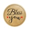 Top label 15 Inch Bless You Stickers for Small Business OwnersBakeriesHandcraft GoodsBoutiques500 Pcs Per Roll