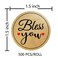 Top label 15 Inch Bless You Stickers for Small Business OwnersBakeriesHandcraft GoodsBoutiques500 Pcs Per Roll