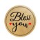 Top label 15 Inch Bless You Stickers for Small Business OwnersBakeriesHandcraft GoodsBoutiques500 Pcs Per Roll