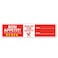 Top label Bon Appetit Food Delivery StickerTamper Evident LabelsFood Safety Stickers for Freshness4x1 Inch500 Pcs