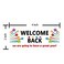 Top label Welcome Back to School Sticker LabelBacktoSchool Present Package Stickers4X2 Inch120 Pcs Per Pack