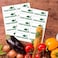 Besttile Vegetarian StickersVegan Food Labels for RestaurantGrocery StoreBakery2x1 Inch Sandwich Salad Labels500 Pcs Per Pack