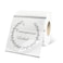 Yeachlaing 2 Round Transparent Thermal Label StickersSelfAdhesive Direct Thermal Labels300 Sheets with Perforation Line in ROLL