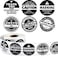 Zonon 600 Pcs 15 Inch Thank You for Supporting My Small Business Stickers SelfAdhesive Happiness Stickers Roll Black and White Warning Labels Custom Round Package Seals for Appreciation 15 inch