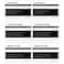 Zonon 18 Pieces Waterproof Label Stickers for Dispenser Bottles Farmhouse Label Shampoo Dispenser Stickers for Kitchen Bathroom 276 x 354 Inch