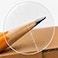 ChromaLabel Ultra Clear Wafer Seals 1 Inch Round Perforated Tamper Seal Labels Clear Circle Stickers for Sealing Envelopes Mailings Retail Packaging Product Boxes Roll of 1000