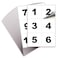 iSYFIX White Consecutive Number Stickers 1 to 100 4inch 1 Set Vinyl Self Adhesive Premium Decal Ideal for Inventory Storage Organizing Boxes Bins Toolbox Lockers More IndoorOutdoor