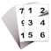 iSYFIX White Consecutive Number Stickers 1 to 100 4inch 1 Set Vinyl Self Adhesive Premium Decal Ideal for Inventory Storage Organizing Boxes Bins Toolbox Lockers More IndoorOutdoor