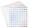 dealzEpic Waterproof Reflective Laser Number Stickers 401 to 500 Round Self Adhesive Stickers InventoryStorage Organizing Stickers Set of 10 Sheets