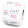 Littlefa Love it Let Me Know StickersCute Snap Review Sitckers for Small Business Mail Package Packaging 500 PCS