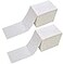 Immuson Fanfold 4 x 6 Direct Thermal Shipping Labels with Perforations 2000 Labels 1000 LabelsStack Permanent Adhesive White Mailing Labels for Zebra Thermal Printer 2 Stacks