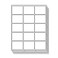 OfficeSmartLabels ID Labels for Inkjet Laser Printers 2 x 258 inch
