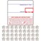 Celestial Printing CS LST8040 Printing Scale Label 58 x 60 mm UPCSafe 36 Rolls per Case CS Scale Labels 8040d Quality Try It
