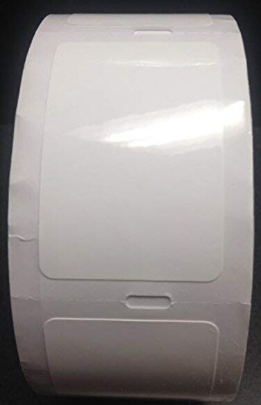 A Plus Oil Change Reminder Labels 1827 Blank White 2000 Qty Static Cling Material