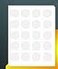 ilabel 20UP 15 Round White Labels for Laser Inkjet Printers100 Sheets2000 Labels