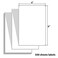 OFFNOVA Thermal Direct Labels Pack of 500 FanFold 4x6 Shipping Labels with Perforation Compatible with Rollo Permanent Adhesive Commercial Grade