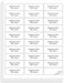 Solar-Power 1 x 258 Shipping Address Labels 900 Count Adhesive Stickers Labels for LaserInkjet Printer 30 per Page Paper 85 x 11 Printable Mailing Labels