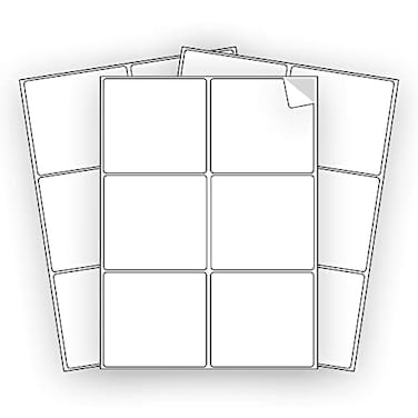 EcoSwift 120 Shipping Labels 4 x 3 13 inches Mailing Address Blank White Self Adhesive for Laser Inkjet Printer 4 x 333