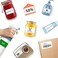 Batrical 24 Shipping Labels 300 Labels Sticker Paper for LaserInk Jet Printer mailing Labels 8511 White 10 per Sheet