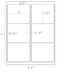 MPRT 313 x 4 Shipping Address Labels 600 Label Stickers Paper for LaserInkjet Printer 6 per Page Printable Mailing Labels FBA Box Labels Matte 100 Sheets
