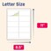 TownStix 40 Sheets 2 x 4 Printable Labels Stickers Mailing Address Labels for LaserInkjet Printers