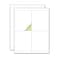 TownStix 40 Sheets 4 x 5 Large Printable Shipping Labels for LaserInkjet Printers Matte White