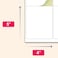 TownStix 40 Sheets 4 x 5 Large Printable Shipping Labels for LaserInkjet Printers Matte White