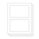 OfficeSmartLabels 414 X 634 inch StampsCOM SDC1200 Shipping Labels for Inkjet Laser Printers 2 per Sheet 20 Labels 10 Sheets