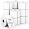 Labelebal 4200 Pcs 3Proof 1 Core 12 Rolls 214 x 4 Direct Thermal Label Multipurpose Shipping Address Mailing Barcodes Labels Compatible for Zebra 2844 Rollo Desktop Label Printer