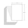 MPRT 4x6 Thermal Labels Fanfold Direct Thermal Shipping Labels Perforated White Lable Paper 1 Stacks 1000 Labels Compatible with Zebra Rollo MUNBYN iDRPT Printers