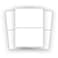 EcoSwift 50 Half Sheet Shipping Mailing Labels 85 x 55 inches Self Adhesive Blank White for Ebay PayPal USPS FedEx UPS Laser Inkjet Printer