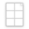 EcoSwift 600 Shipping Labels 4 x 3 13 inches Mailing Address Blank White Self Adhesive for Laser Inkjet Printer 4 x 333