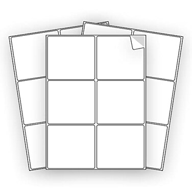 EcoSwift 600 Shipping Labels 4 x 3 13 inches Mailing Address Blank White Self Adhesive for Laser Inkjet Printer 4 x 333