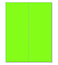 NextDayLabels 812 x 11 Neon Color High Light Fluorescent Labels for Laser Inkjet Printer Green Fluorescent 414 x 11 2 Per Page 50 Labels